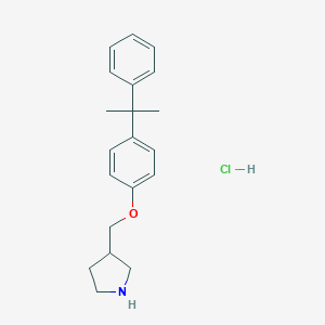 3-{[4-(1-Methyl-1-phenylethyl)phenoxy]-methyl}pyrrolidine hydrochlorideͼƬ