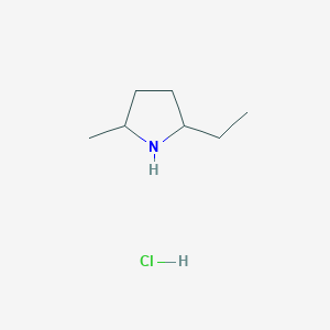 2-ethyl-5-methylpyrrolidine hydrochloride图片