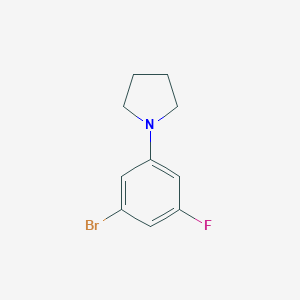 1-(3-Bromo-5-fluorophenyl)pyrrolidineͼƬ