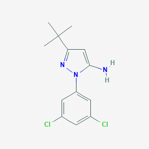 5-tert-Butyl-2-(3,5-dichloro-phenyl)-2H-pyrazol-3-ylamineͼƬ