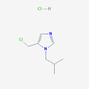 5-(chloromethyl)-1-isobutyl-1H-imidazole hydrochlorideͼƬ