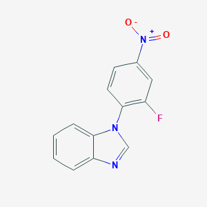 1-(2-FLUORO-4-NITROPHENYL)-1H-BENZO[D]IMIDAZOLEͼƬ