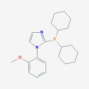 2-(Dicyclohexylphosphino)-1-(2-methoxyphenyl)-1H-ImidazoleͼƬ