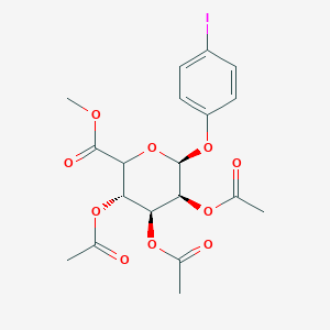 4-Iodophenyl 2,3,4-Tri-O-acetyl-β-D-glucuronide Methyl Ester图片