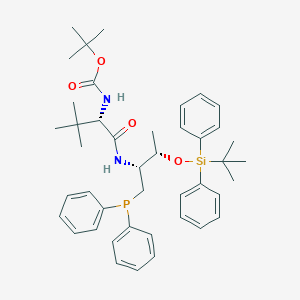 O-TBDPS-D-Thr-N-Boc-L-tert-Leu-DiphenylphosphineͼƬ