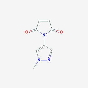 1-(1-Methyl-1H-pyrazol-4-yl)-2,5-dihydro-1H-pyrrole-2,5-dioneͼƬ