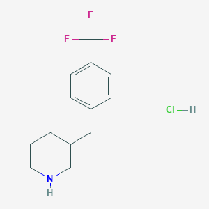 3-[4-(Trifluoromethyl)Benzyl]Piperidine Hydrochloride SaltͼƬ