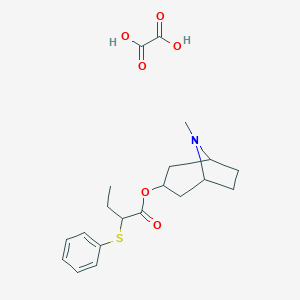 Tropine 2-(phenylthio)butanoate Oxalate SaltͼƬ