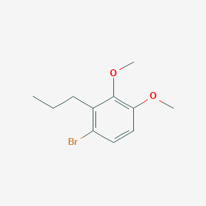 1-Bromo-3,4-dimethoxy-2-propylbenzeneͼƬ