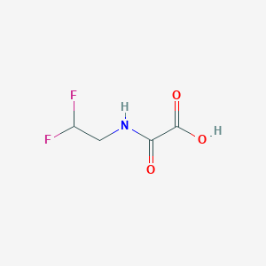 [(2,2-difluoroethyl)carbamoyl]formic acidͼƬ