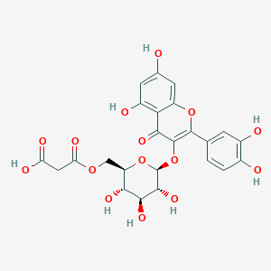 Quercetin 3-?O-?(6''-?O-?Malonyl)?-?-?D-?glucosideͼƬ