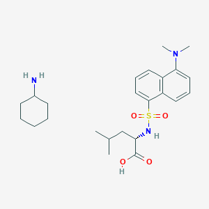 Dansyl-L-leucine Cyclohexylammonium SaltͼƬ