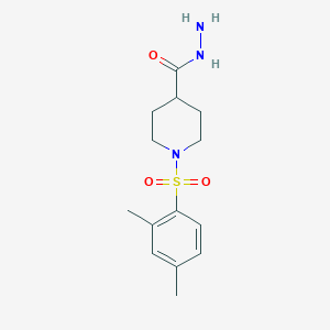 1-[(2,4-dimethylphenyl)sulfonyl]piperidine-4-carbohydrazideͼƬ