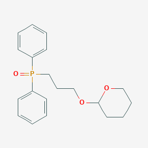 Diphenyl[3-[(tetrahydro-2H-pyran-2-yl)oxy]propyl]phosphine OxideͼƬ