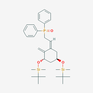 [(2Z)-2-[(3S,5R)-3,5-Bis[[(1,1-dimethylethyl)dimethylsilyl]oxy]-2-methylenecyclohexylidene]ethyl]diphenylphosphine OxideͼƬ