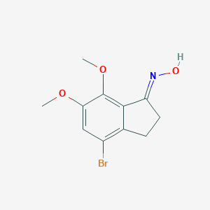 (e)-4-Bromo-6,7-dimethoxy-2,3-dihydroinden-1-one oximeͼƬ