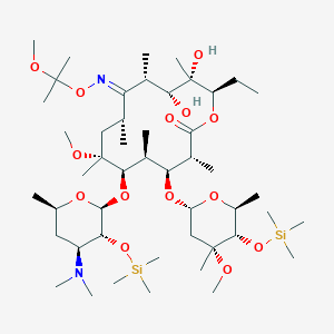 2',4''-O-Bis(trimethylsilyl)-6-O-methylerythromycin A 9-[O-(1-methoxy-1-methylethyl)OximeͼƬ