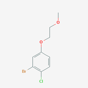 2-Bromo-1-chloro-4-(2-methoxyethoxy)benzeneͼƬ