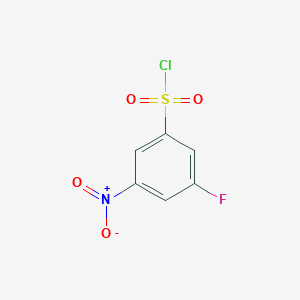 3-Fluoro-5-nitrobenzenesulphonyl chloride 95%ͼƬ