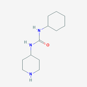 3-cyclohexyl-1-(piperidin-4-yl)ureaͼƬ