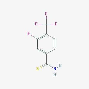 fluorotrifluoromethylbenzenecarbothioamideͼƬ