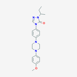 2-(2-Butyl)-4-{4-[4-(4-methyloxy-phenyl)-piperazin-1-yl]-phenyl}-2,4-dihydro-[1,2,4]-triazol-3-oneͼƬ