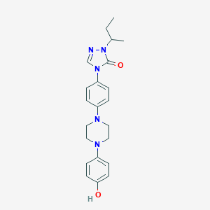 2,4-Dihydro-4-[4-[4-(4-hydroxyphenyl]-1-piperazinyl]phenyl]-2-(1-methylpropyl)-3H-1,2,4-triazol-3-oneͼƬ