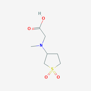 N-(1,1-Dioxidotetrahydro-3-thienyl)-N-methylglycineͼƬ