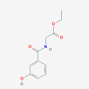 N-(3-Hydroxybenzoyl)glycine Ethyl EsterͼƬ