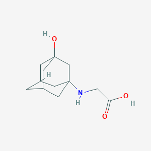 N-(3-Hydroxytricyclo[3,3,1,13,7]dec-1-yl)glycineͼƬ