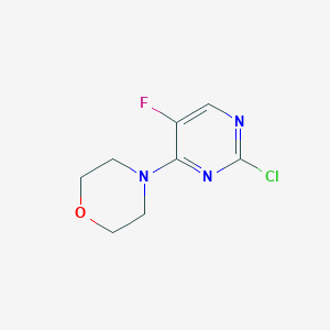 4-(2-chloro-5-fluoropyrimidin-4-yl)morpholineͼƬ