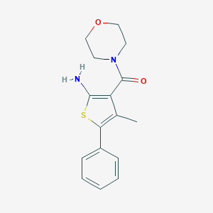 4-Methyl-3-(morpholine-4-carbonyl)-5-phenylthiophen-2-amineͼƬ