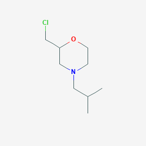 2-(chloromethyl)-4-(2-methylpropyl)morpholineͼƬ