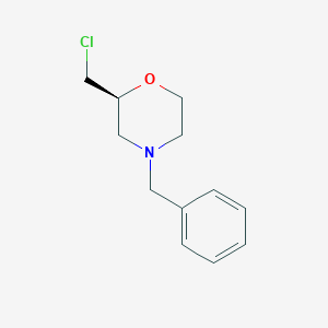 (2S)-2-(Chloromethyl)-4-(phenylmethyl)morpholine图片