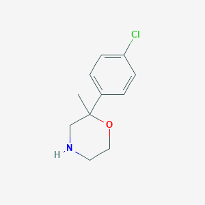 2-(4-Chlorophenyl)-2-methylmorpholineͼƬ