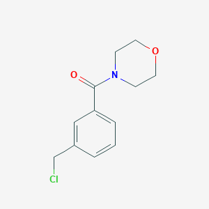 4-[3-(Chloromethyl)phenyl]carbonylmorpholineͼƬ