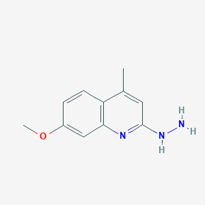 2-hydrazinyl-7-methoxy-4-methylquinolineͼƬ