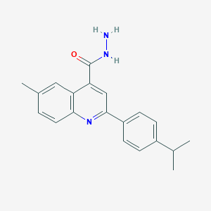 2-(4-isopropylphenyl)-6-methylquinoline-4-carbohydrazideͼƬ