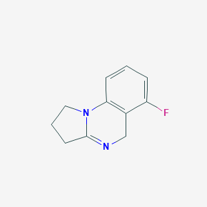 6-fluoro-1H,2H,3H,5H-pyrrolo[1,2-a]quinazolineͼƬ