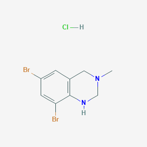 6,8-Dibromo-1,2,3,4-tetrahydro-3-methyl-quinazoline HydrochlorideͼƬ