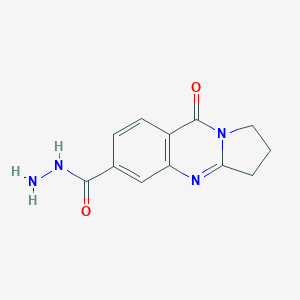 9-Oxo-1H,2H,3H,9H-pyrrolo[2,1-b]quinazoline-6-carbohydrazideͼƬ