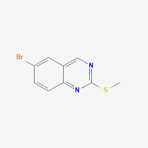 6-Bromo-2-(methylthio)-quinazolineͼƬ