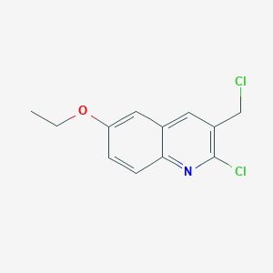 2-Chloro-3-chloromethyl-6-ethoxyquinolineͼƬ