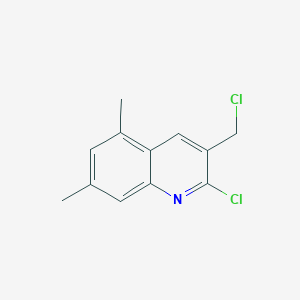 2-Chloro-3-chloromethyl-5,7-dimethylquinolineͼƬ