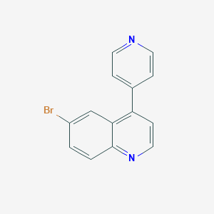 6-Bromo-4-(4-pyridinyl)quinolineͼƬ