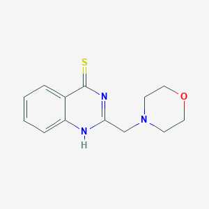 2-(Morpholin-4-ylmethyl)quinazoline-4-thiolͼƬ