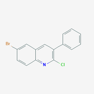 6-Bromo-2-chloro-3-phenylquinolineͼƬ