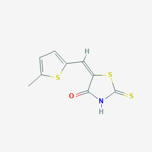 (5E)-2-mercapto-5-[(5-methyl-2-thienyl)methylene]-1,3-thiazol-4(5H)-one图片