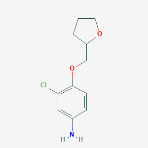 3-Chloro-4-(tetrahydro-2-furanylmethoxy)anilineͼƬ