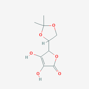 5-(2,2-Dimethyl-1,3-dioxolan-4-yl)-3,4-dihydroxy-2(5H)-furanoneͼƬ